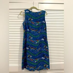 EUC Sag Harbor Hawaiian styles sheet‎ mini dress size 10